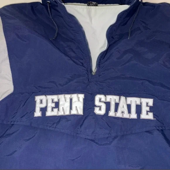 Vintage Starter Penn State Pullover Jacket/Puffer Adult Large - Picture 3 of 8